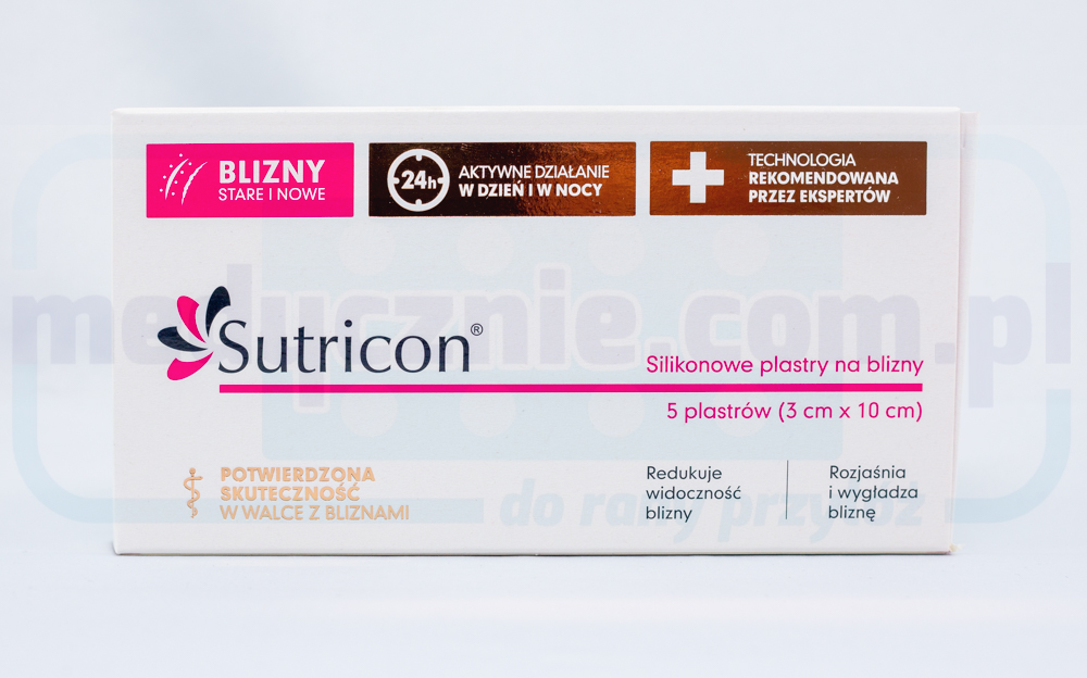 Силіконовий пластир від шрамів Sutricon 3* 10см 1шт